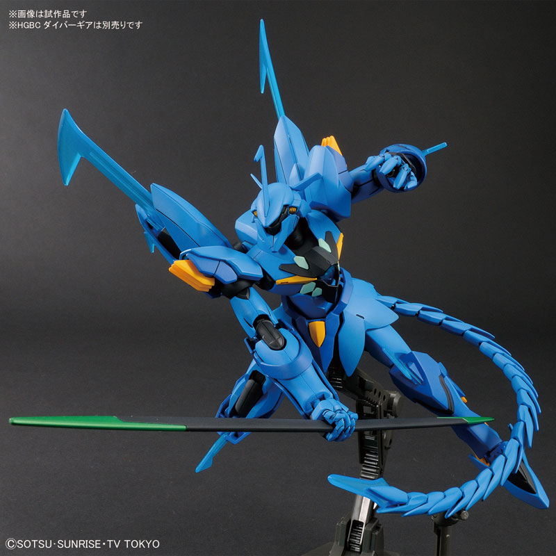 HGBD 1/144 Geara Ghirarga Plastic Model