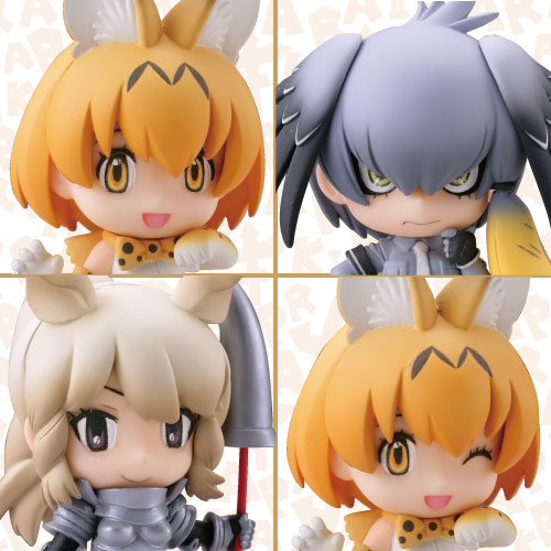 Capsule Q Characters - Kemono Friends Deformed 3D Encyclopedia -Capsule Friends- Vol.1 12Pack BOX