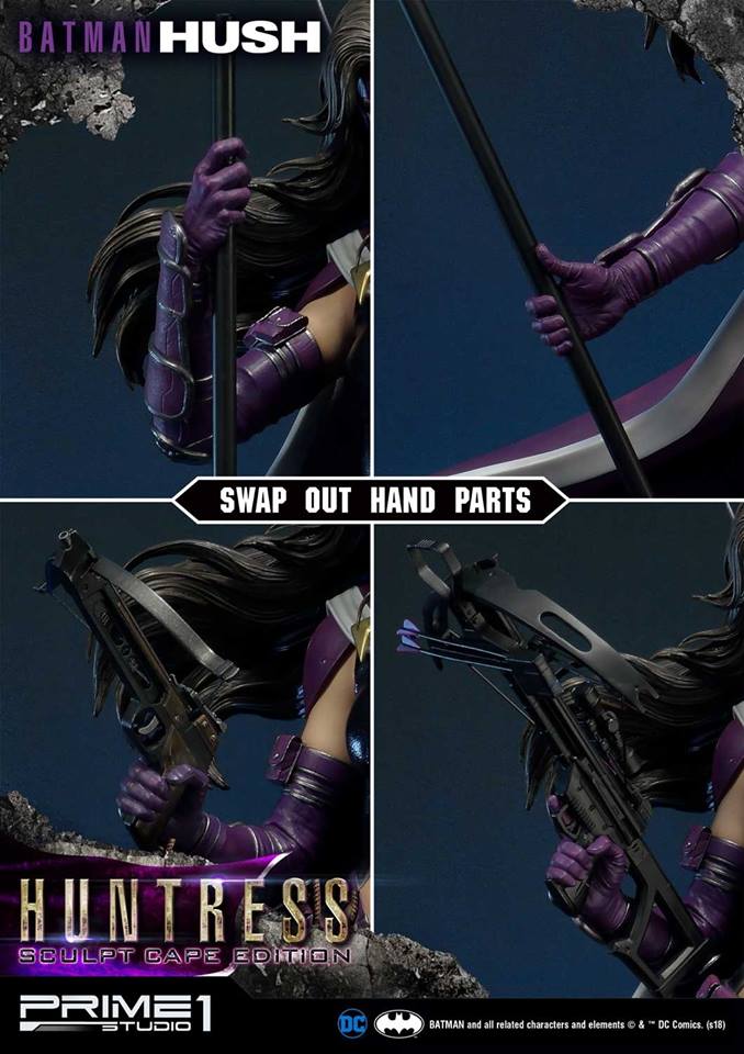 Huntress Sculpt Cape (Batman: Hush)