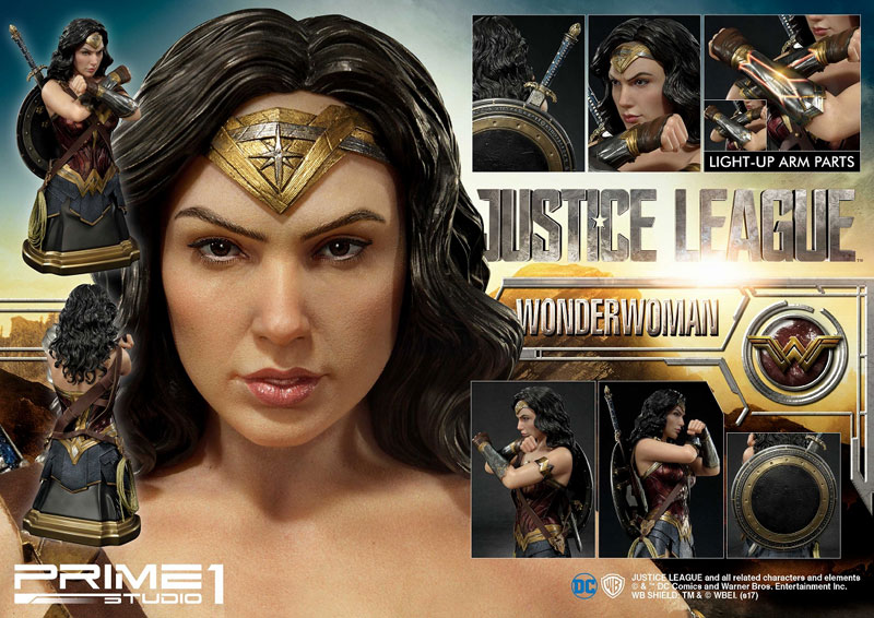 Premium Bust - Justice League: Wonder Woman 1/3 Bust