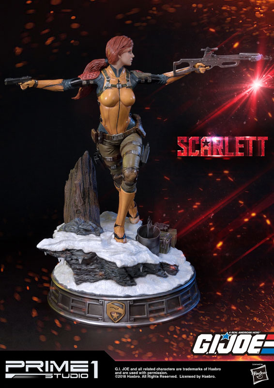 Premium Master Line - G.I. Joe: Scarlet 1/4 Statue