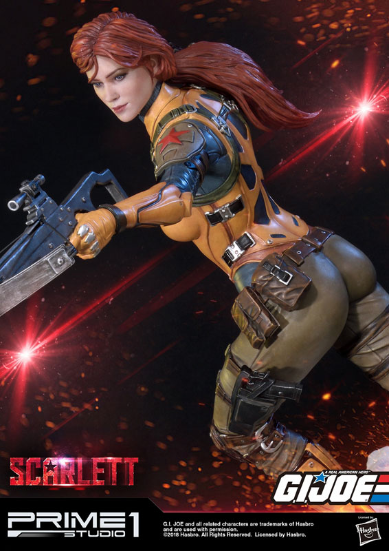 Premium Master Line - G.I. Joe: Scarlet 1/4 Statue