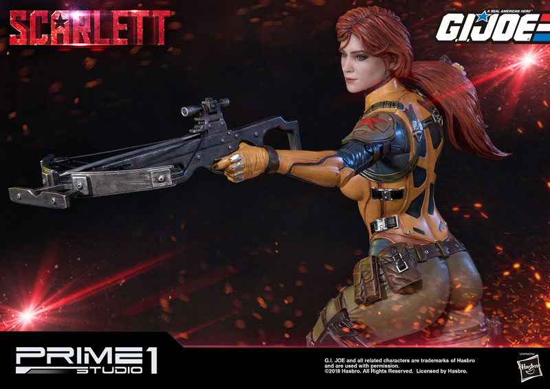 Premium Master Line - G.I. Joe: Scarlet 1/4 Statue