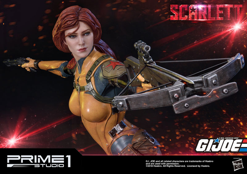 Premium Master Line - G.I. Joe: Scarlet 1/4 Statue