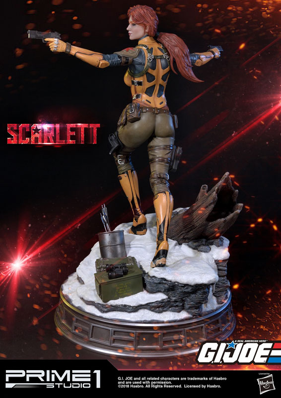 Premium Master Line - G.I. Joe: Scarlet 1/4 Statue