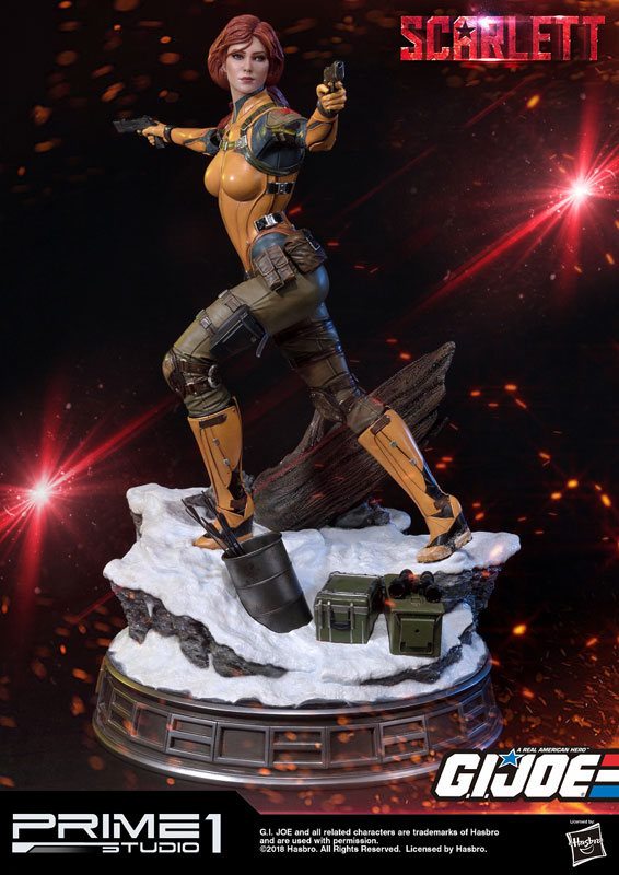 Premium Master Line - G.I. Joe: Scarlet 1/4 Statue