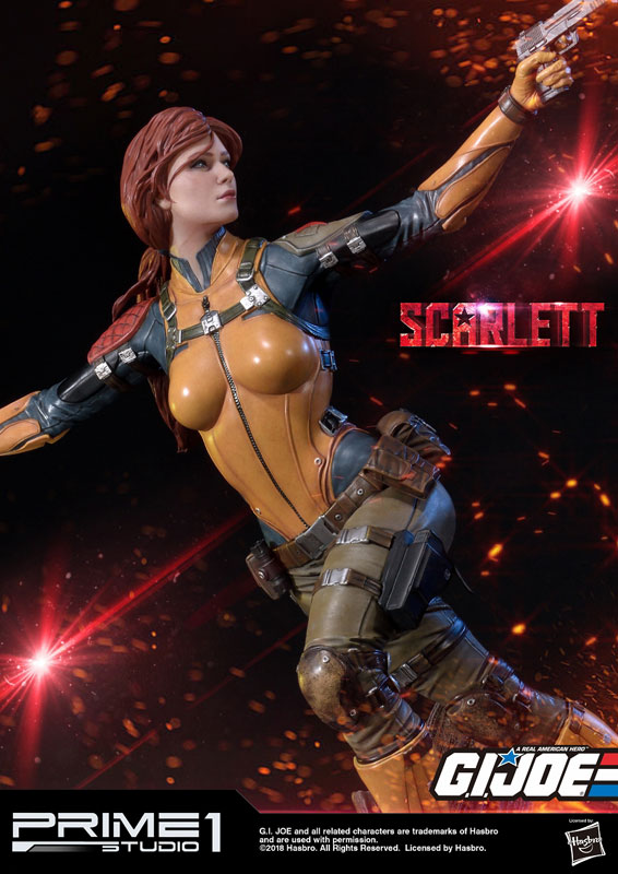 Premium Master Line - G.I. Joe: Scarlet 1/4 Statue
