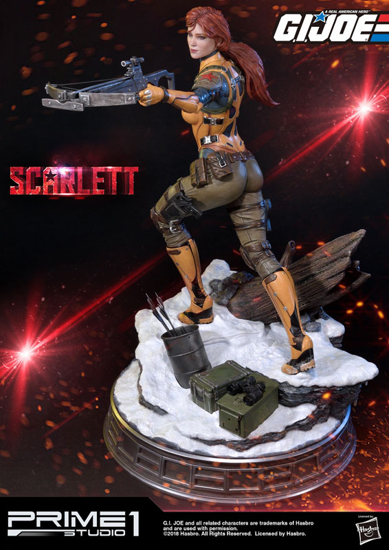 Premium Master Line - G.I. Joe: Scarlet 1/4 Statue