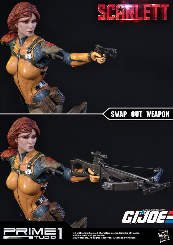 Premium Master Line - G.I. Joe: Scarlet 1/4 Statue