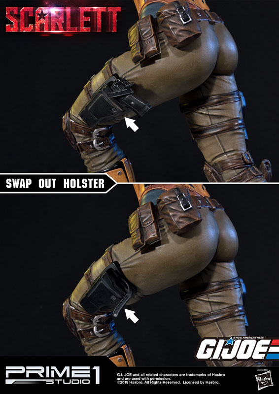 Premium Master Line - G.I. Joe: Scarlet 1/4 Statue