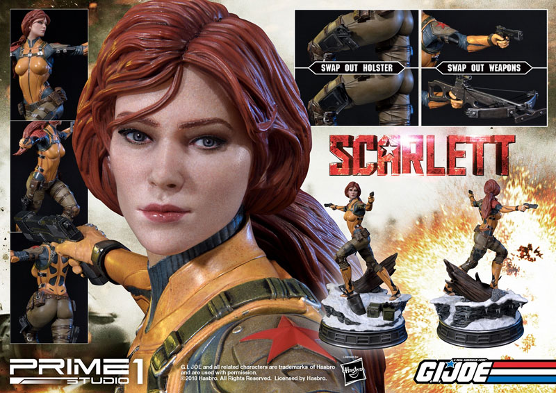 Premium Master Line - G.I. Joe: Scarlet 1/4 Statue