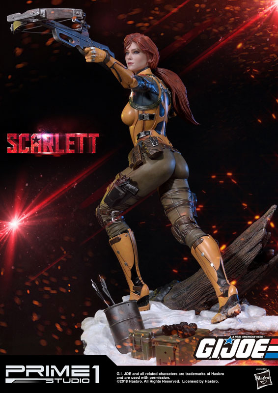 Premium Master Line - G.I. Joe: Scarlet 1/4 Statue