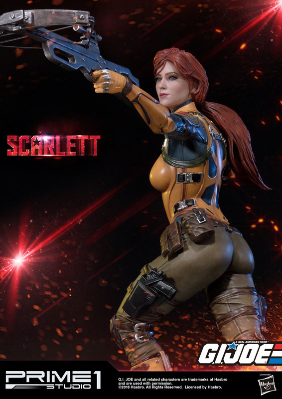 Premium Master Line - G.I. Joe: Scarlet 1/4 Statue