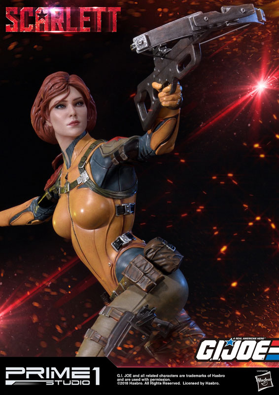 Premium Master Line - G.I. Joe: Scarlet 1/4 Statue