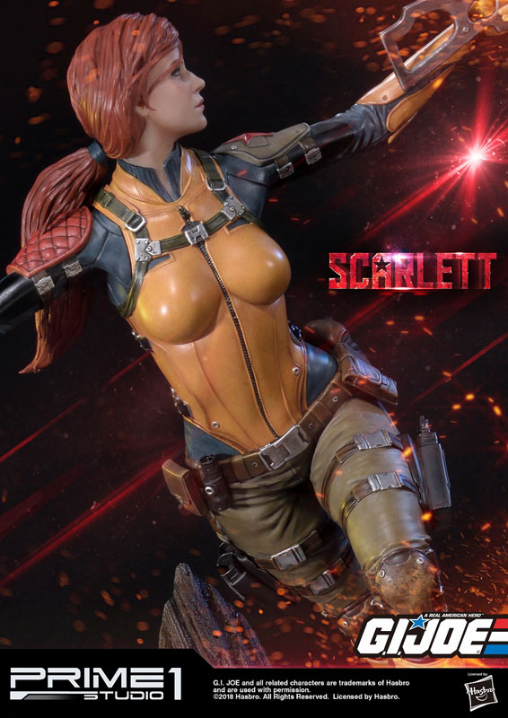 Premium Master Line - G.I. Joe: Scarlet 1/4 Statue