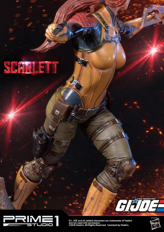 Premium Master Line - G.I. Joe: Scarlet 1/4 Statue