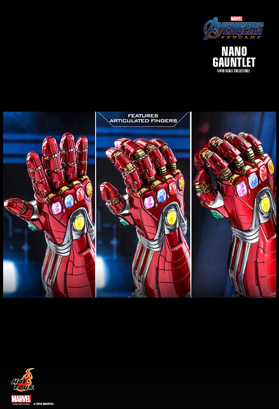 AVENGERS: ENDGAME NANO GAUNTLET 1/4TH SCALE COLLECTIBLE (Hot Toys)