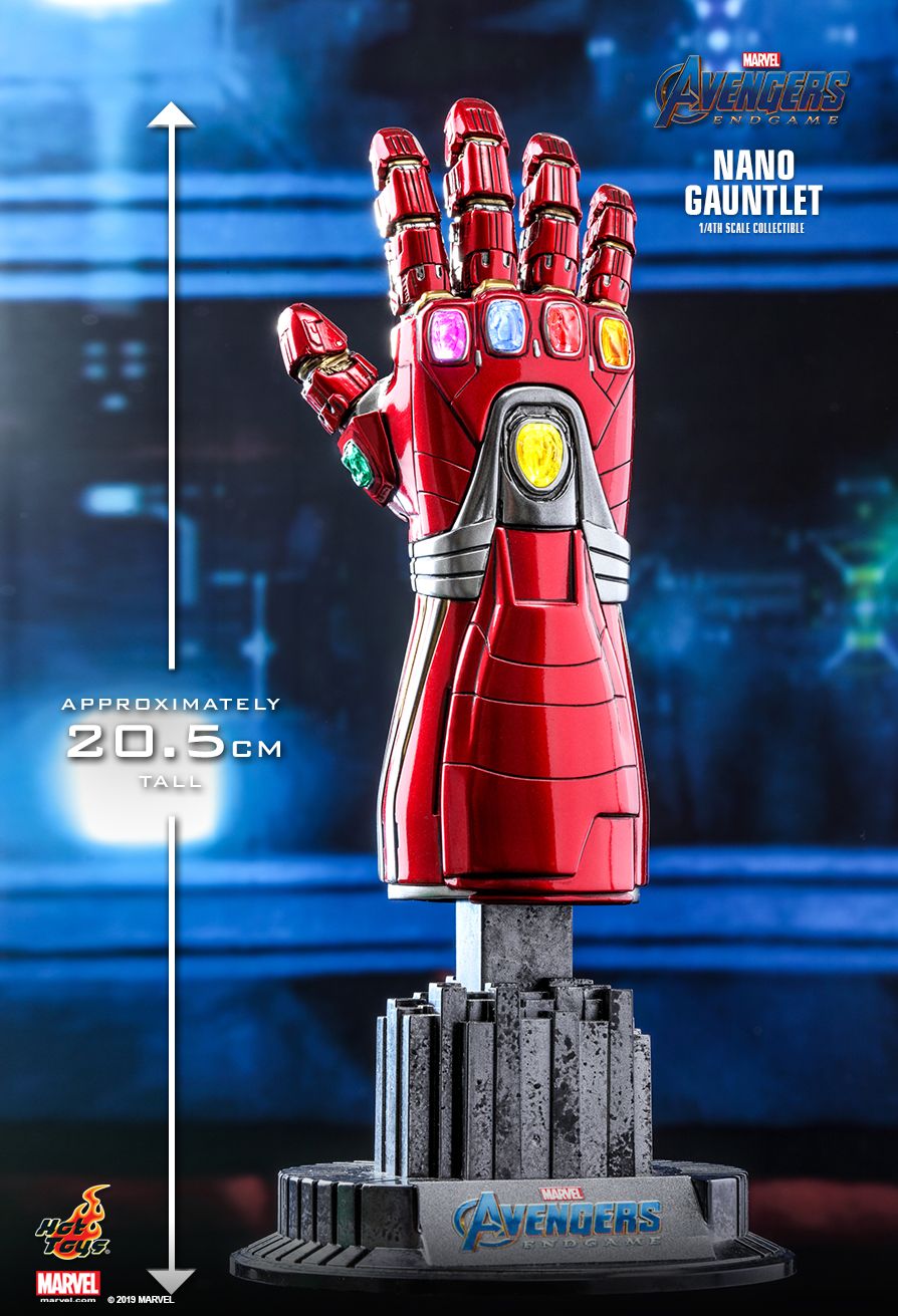 AVENGERS: ENDGAME NANO GAUNTLET 1/4TH SCALE COLLECTIBLE (Hot Toys)