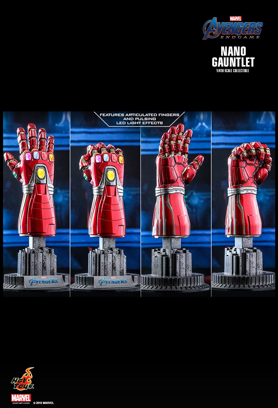 AVENGERS: ENDGAME NANO GAUNTLET 1/4TH SCALE COLLECTIBLE (Hot Toys)