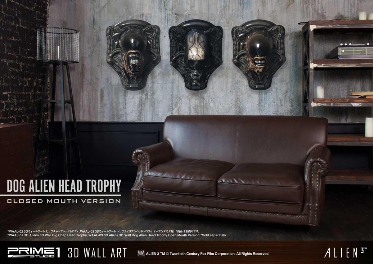 Alien3 - Dog Alien Head Trophy (Prime1Studio)