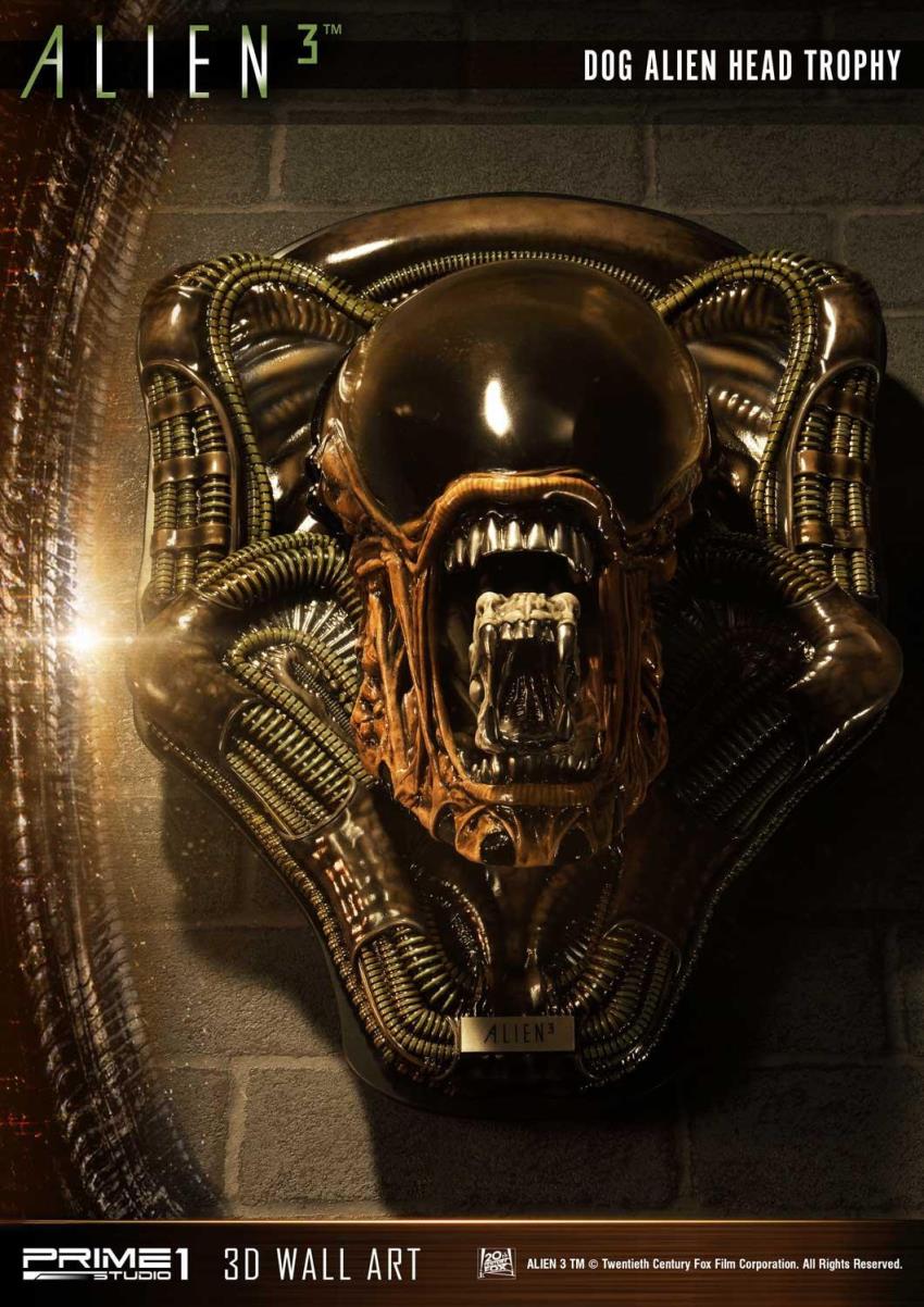 Alien3 - Dog Alien Head Trophy Open Mouth Version (Prime1Studio)