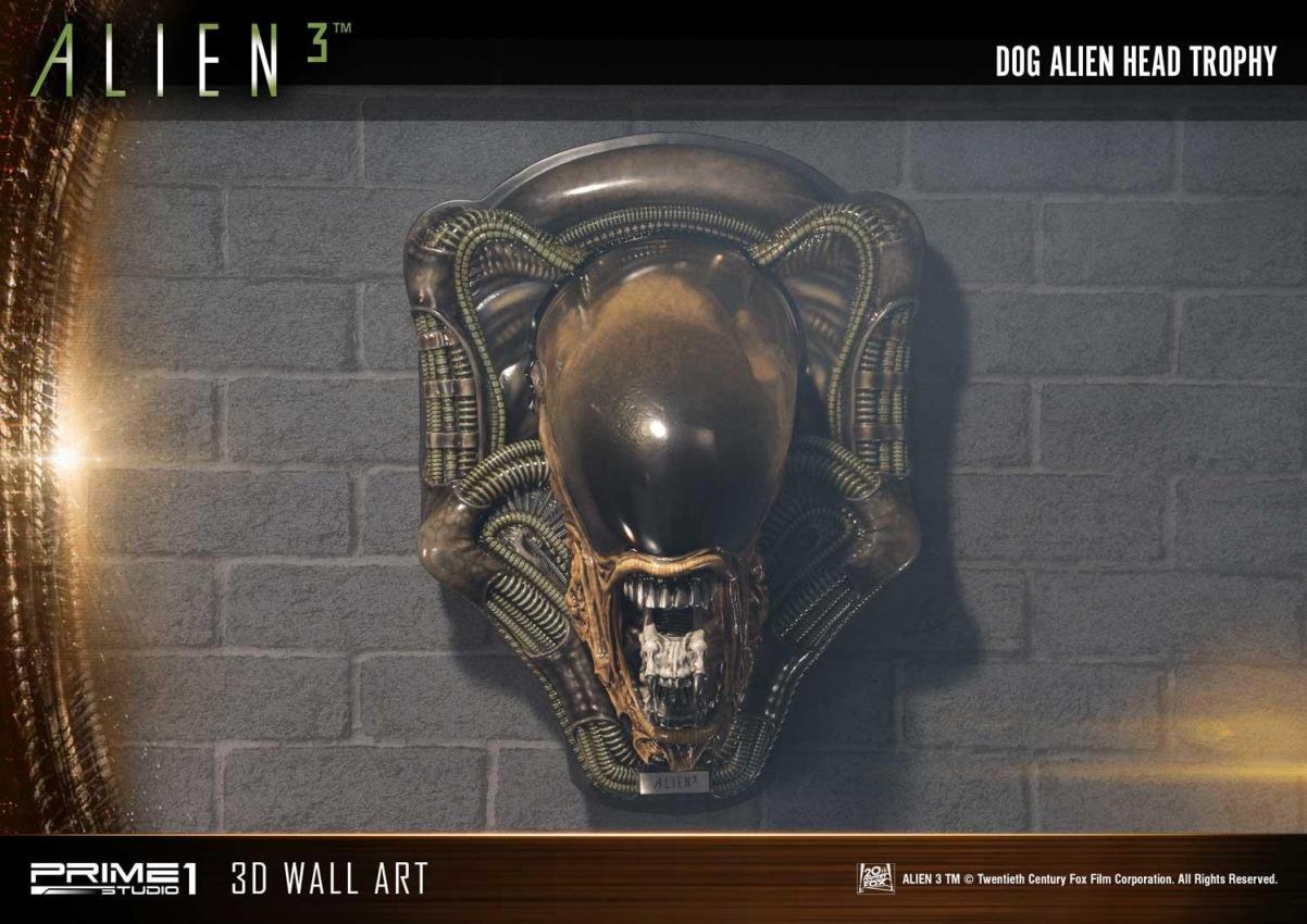 Alien3 - Dog Alien Head Trophy Open Mouth Version (Prime1Studio)