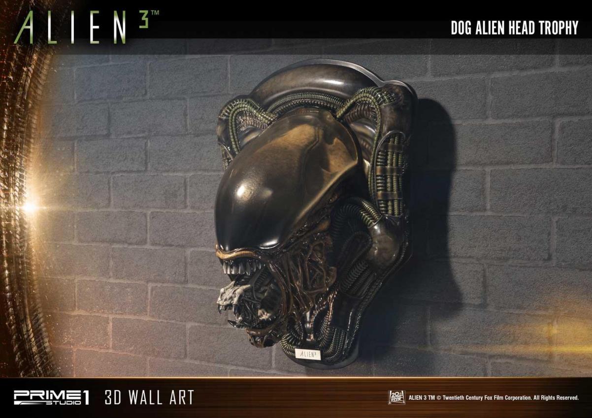 Alien3 - Dog Alien Head Trophy Open Mouth Version (Prime1Studio)
