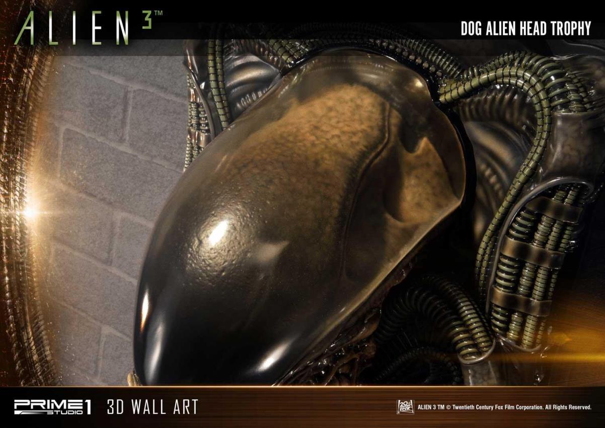 Alien3 - Dog Alien Head Trophy Open Mouth Version (Prime1Studio)