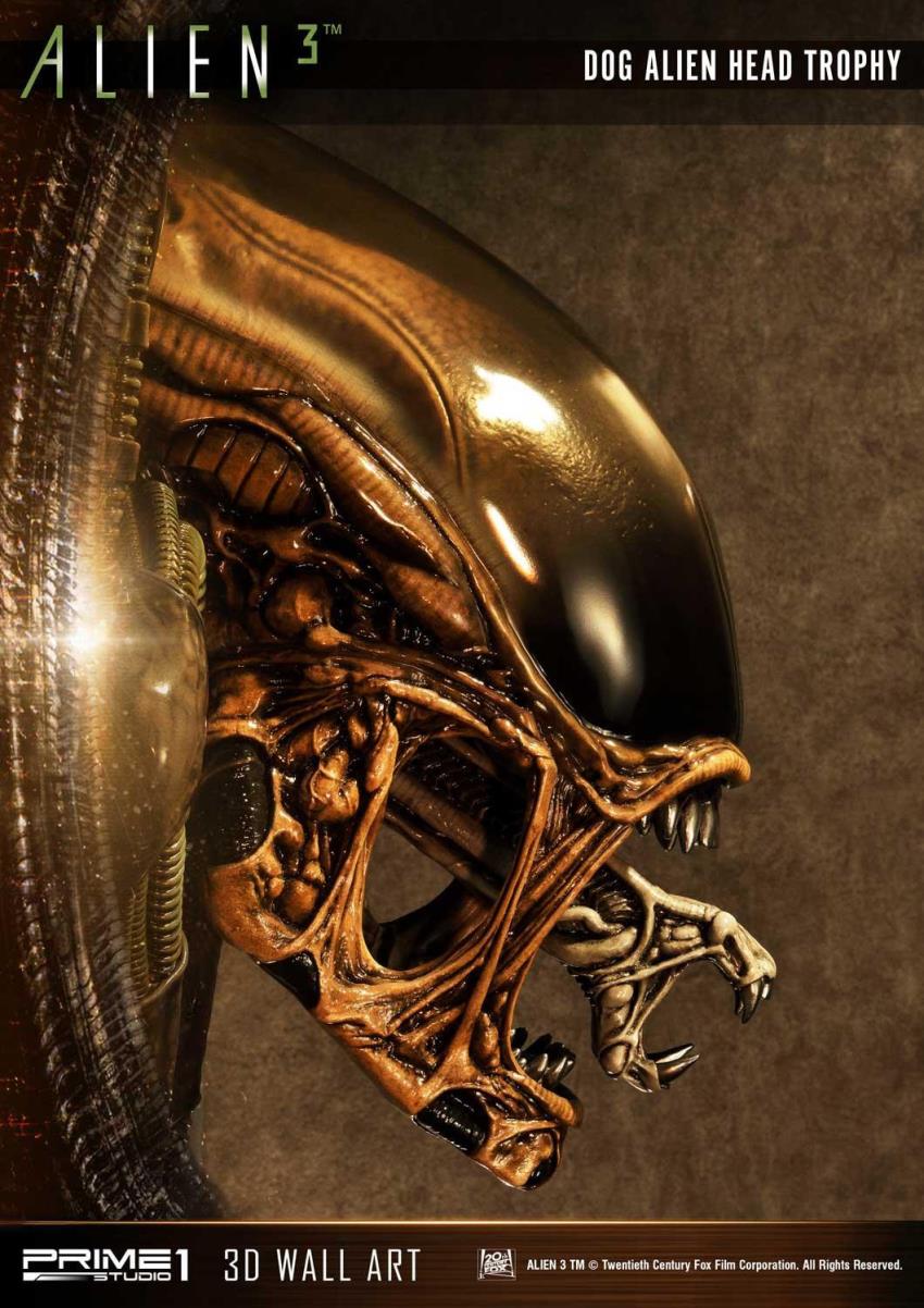 Alien3 - Dog Alien Head Trophy Open Mouth Version (Prime1Studio)