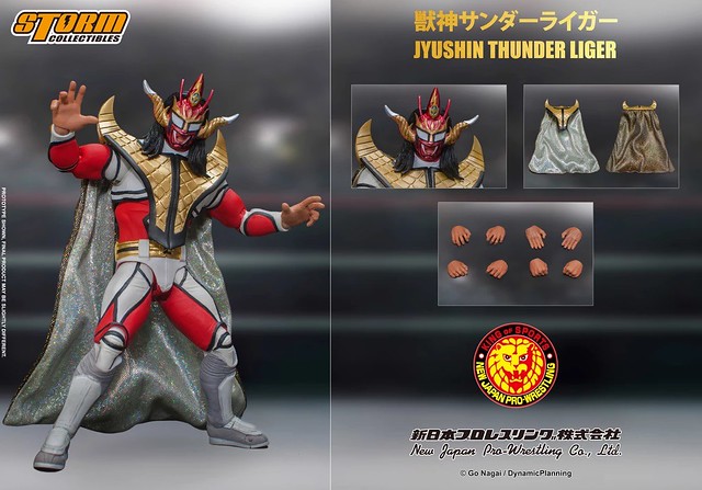  JYUSHIN THUNDER LIGER ACTION FIGURE (Storm Collectibles)