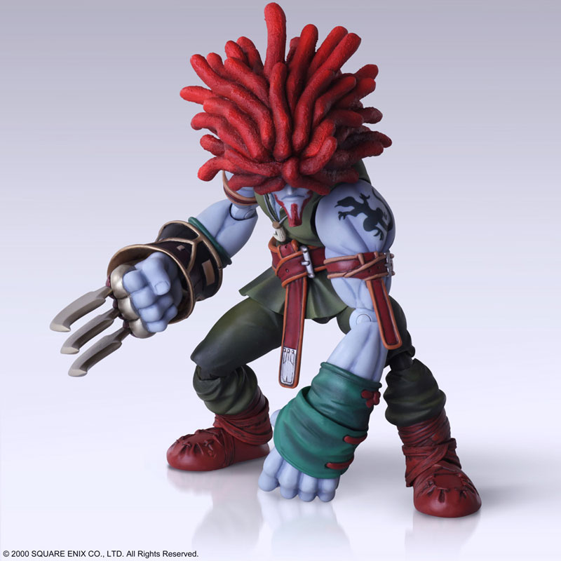 FINAL FANTASY IX BRING ARTS Kuja & Amarant Coral Action Figure (Square Enix)