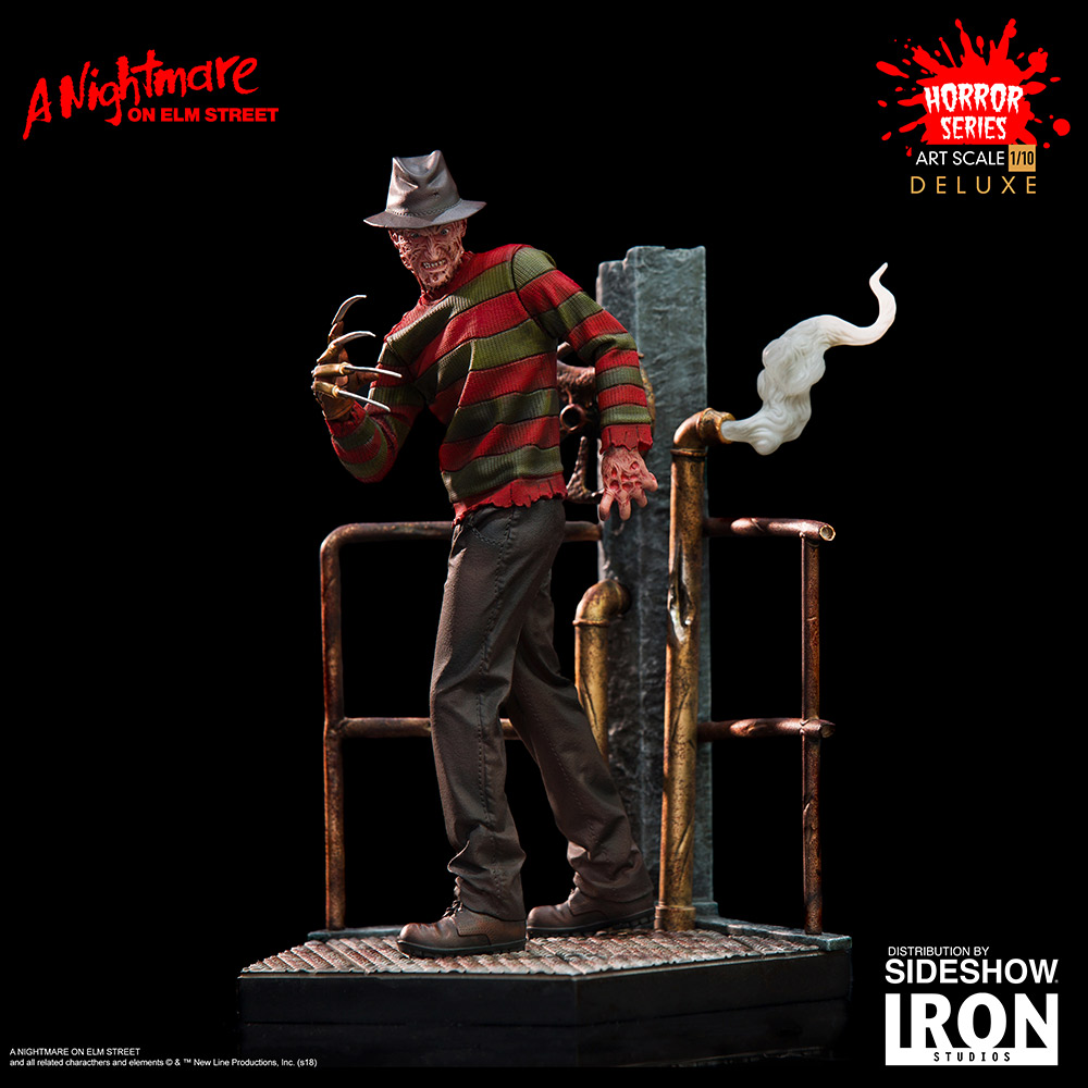 Freddy Krueger Deluxe Statue by Iron Studios