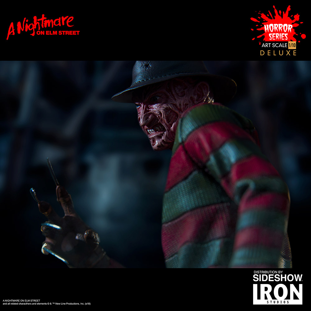 Freddy Krueger Deluxe Statue by Iron Studios