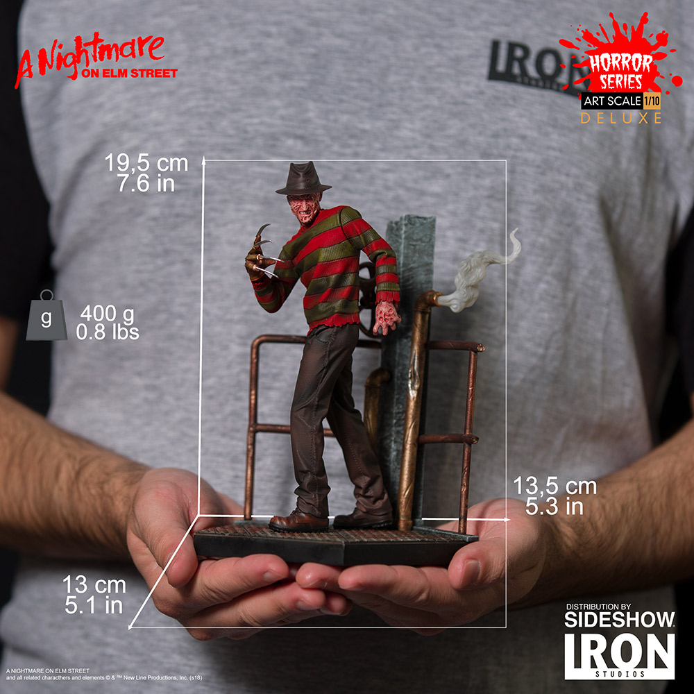 Freddy Krueger Deluxe Statue by Iron Studios