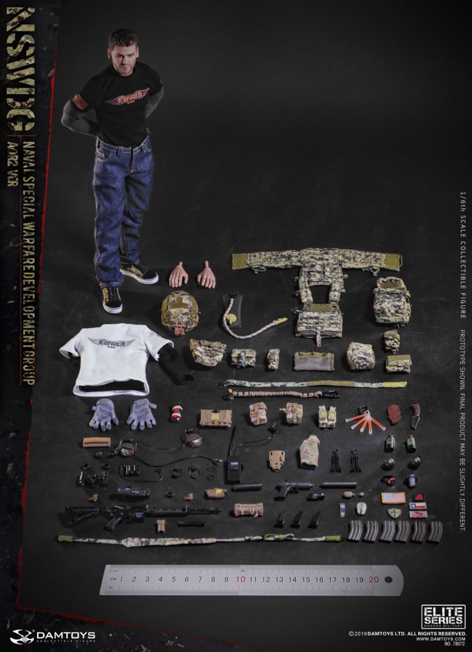DAMTOYS 1/6 NSWDG NAVAL SPECIAL WARFARE DEVELOPMENT GROUP - AOR2