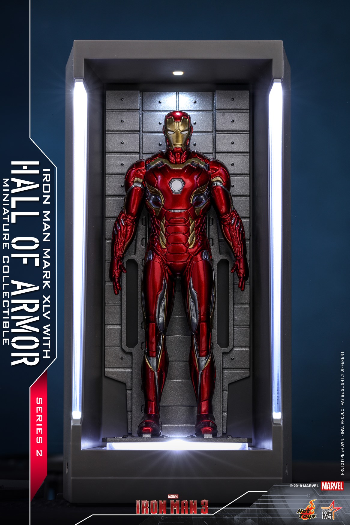 Hot Toys : IRON MAN 3 IRON MAN HALL OF ARMOR (SERIES 2) MMS COMPACT