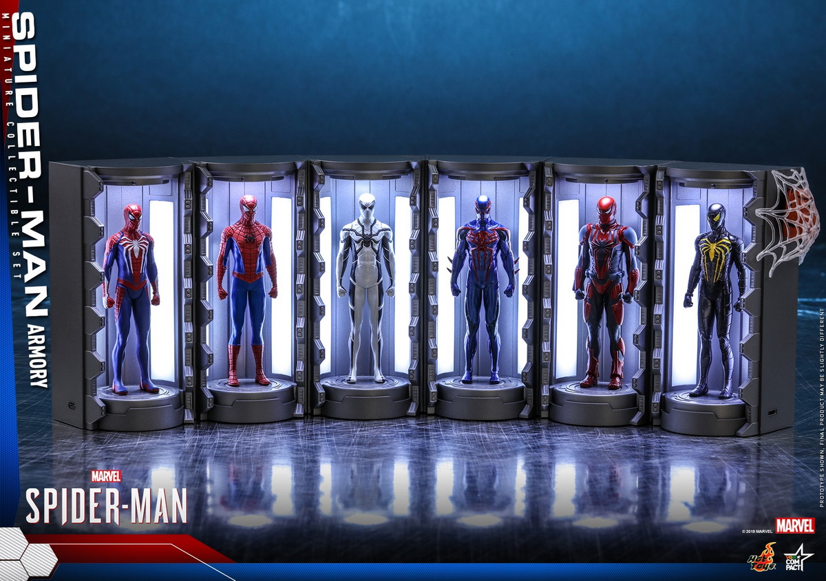 Hot Toys : MARVEL'S SPIDER-MAN ARMORY VGM COMPACT