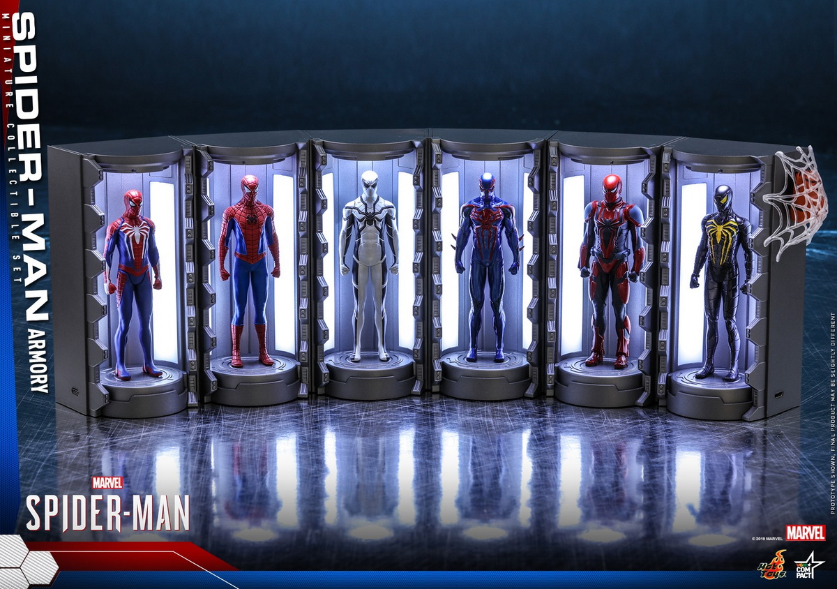 Hot Toys : MARVEL'S SPIDER-MAN ARMORY VGM COMPACT