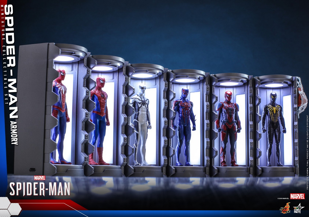 Hot Toys : MARVEL'S SPIDER-MAN ARMORY VGM COMPACT