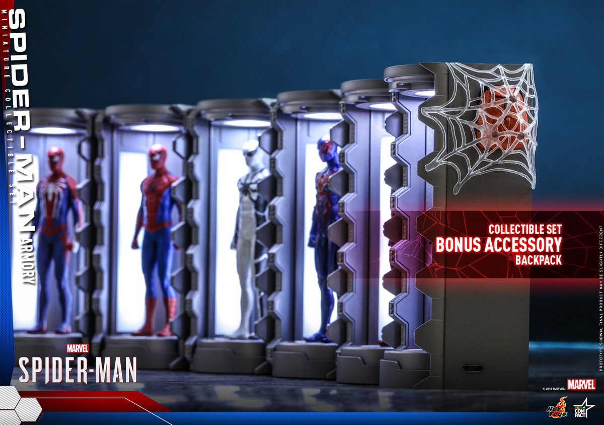 Hot Toys : MARVEL'S SPIDER-MAN ARMORY VGM COMPACT
