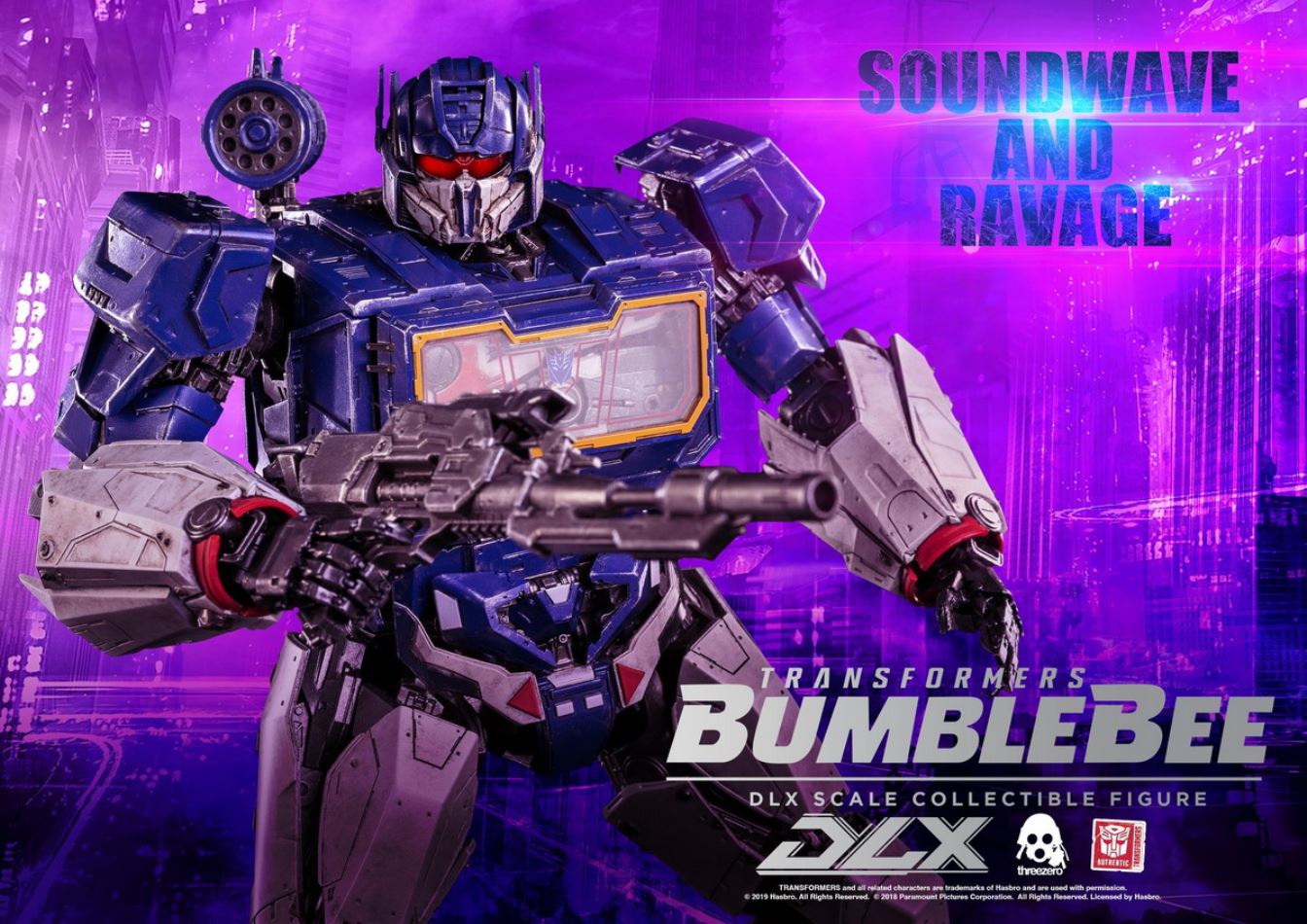 Threezero:Transformers - Bumblebee DLX series Soundwave & Ravage