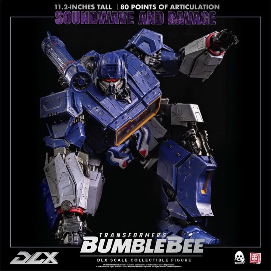 Threezero:Transformers - Bumblebee DLX series Soundwave & Ravage