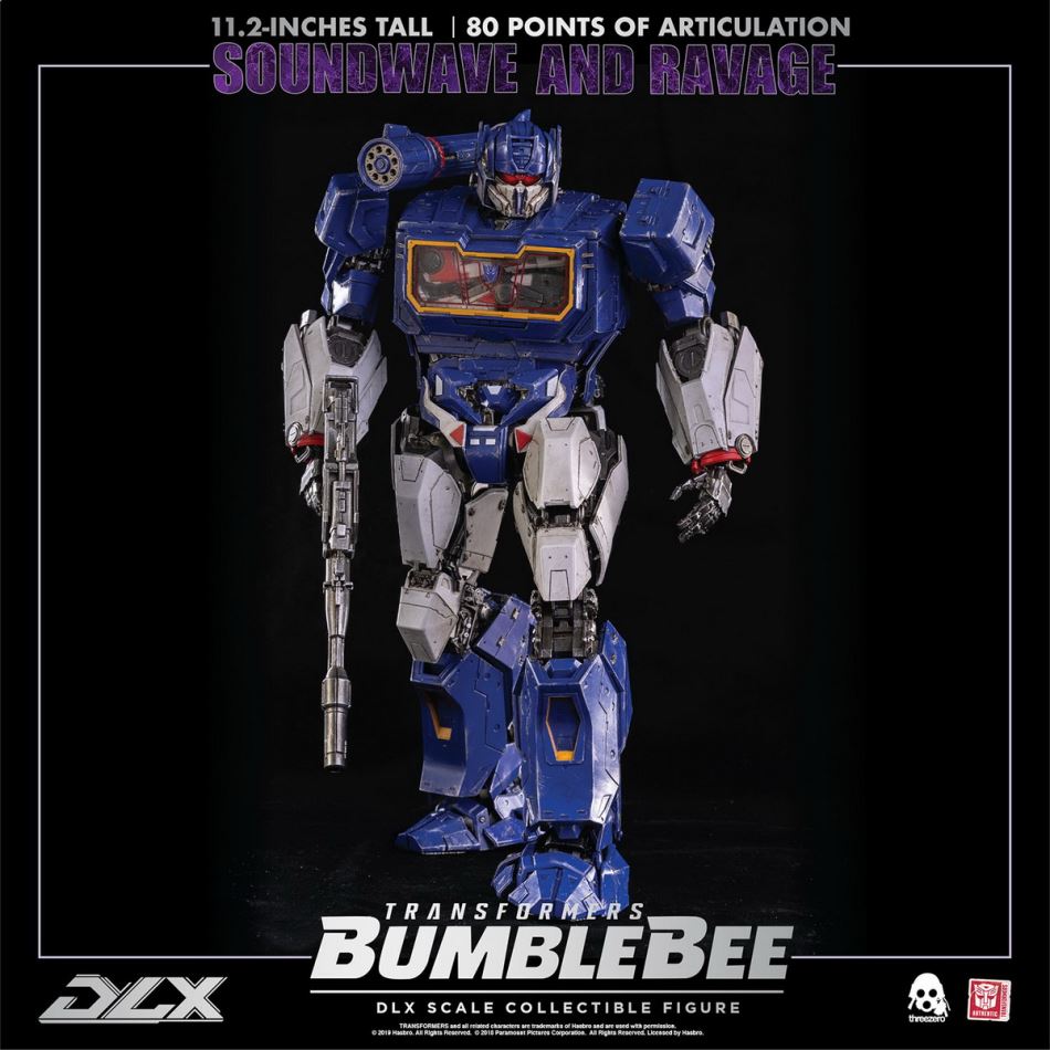 Threezero:Transformers - Bumblebee DLX series Soundwave & Ravage