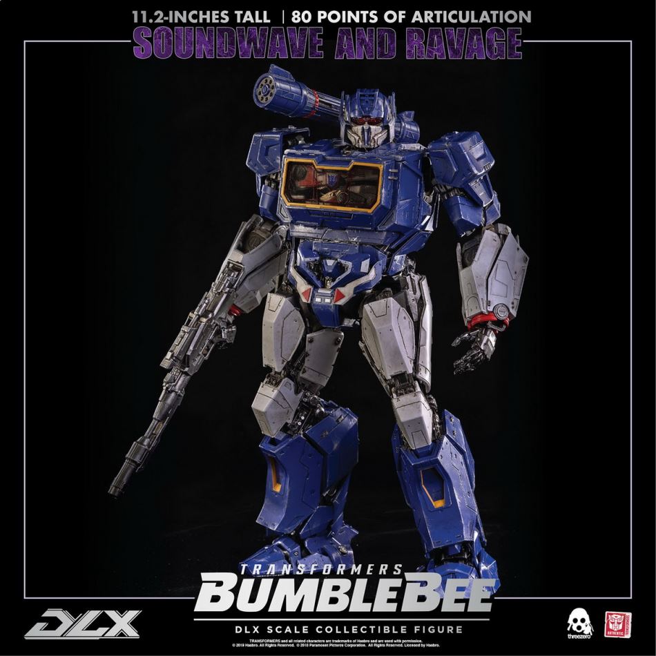 Threezero:Transformers - Bumblebee DLX series Soundwave & Ravage