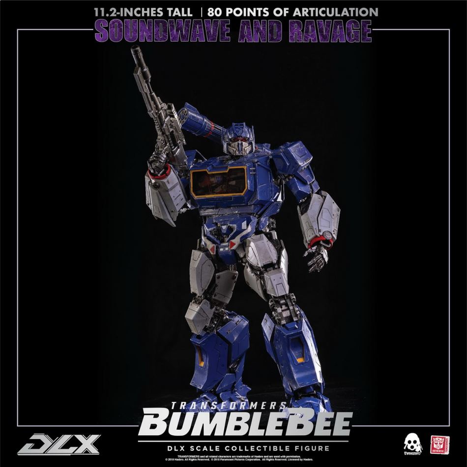 Threezero:Transformers - Bumblebee DLX series Soundwave & Ravage