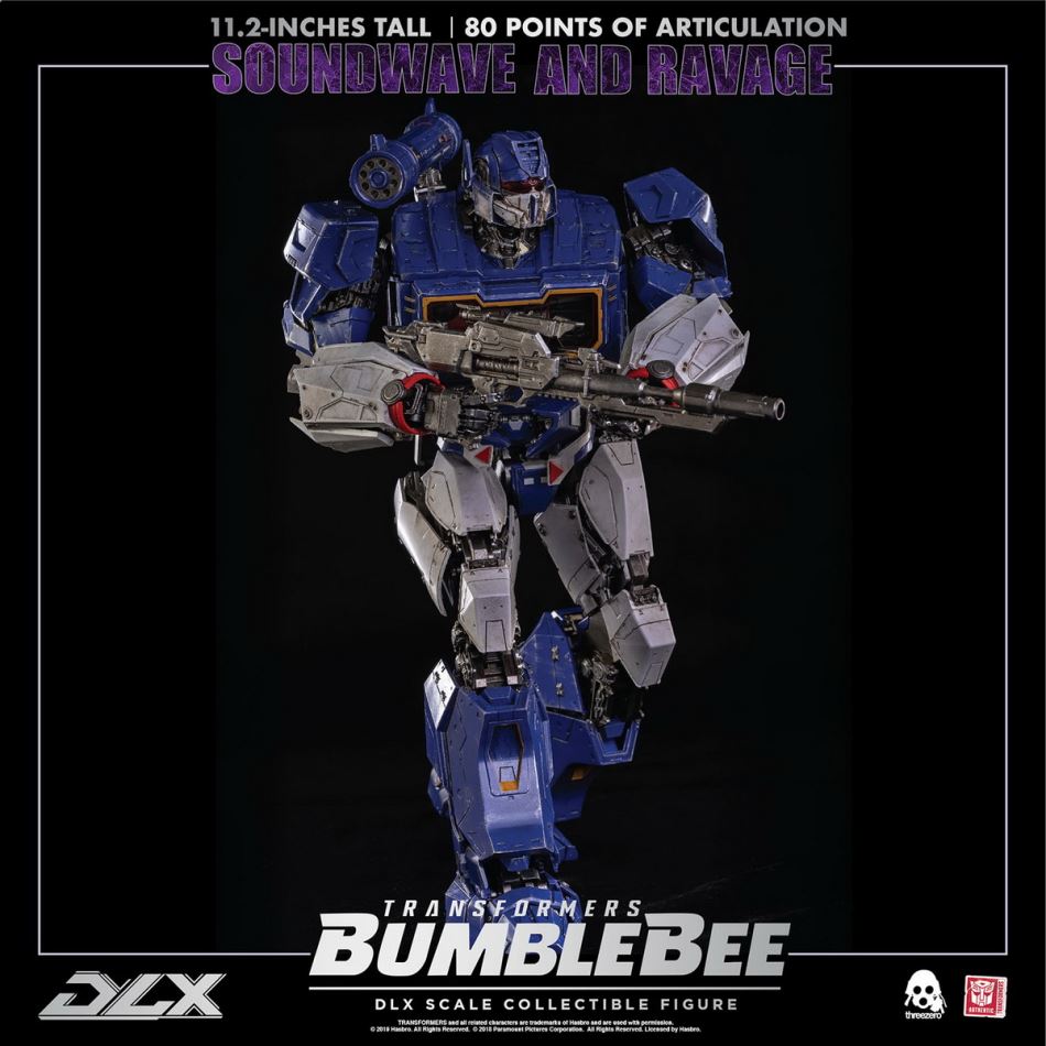 Threezero:Transformers - Bumblebee DLX series Soundwave & Ravage