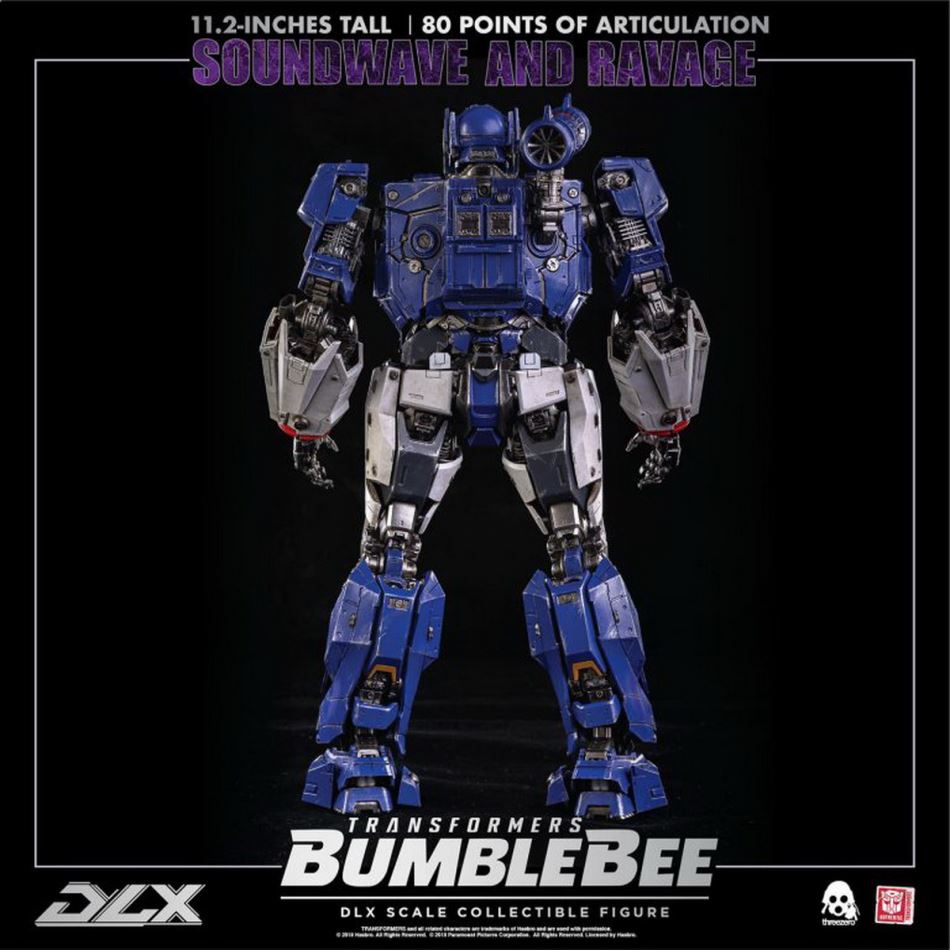 Threezero:Transformers - Bumblebee DLX series Soundwave & Ravage