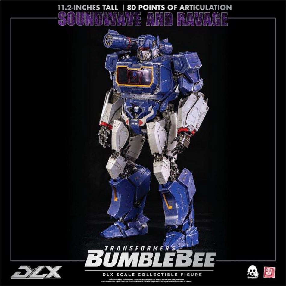 Threezero:Transformers - Bumblebee DLX series Soundwave & Ravage