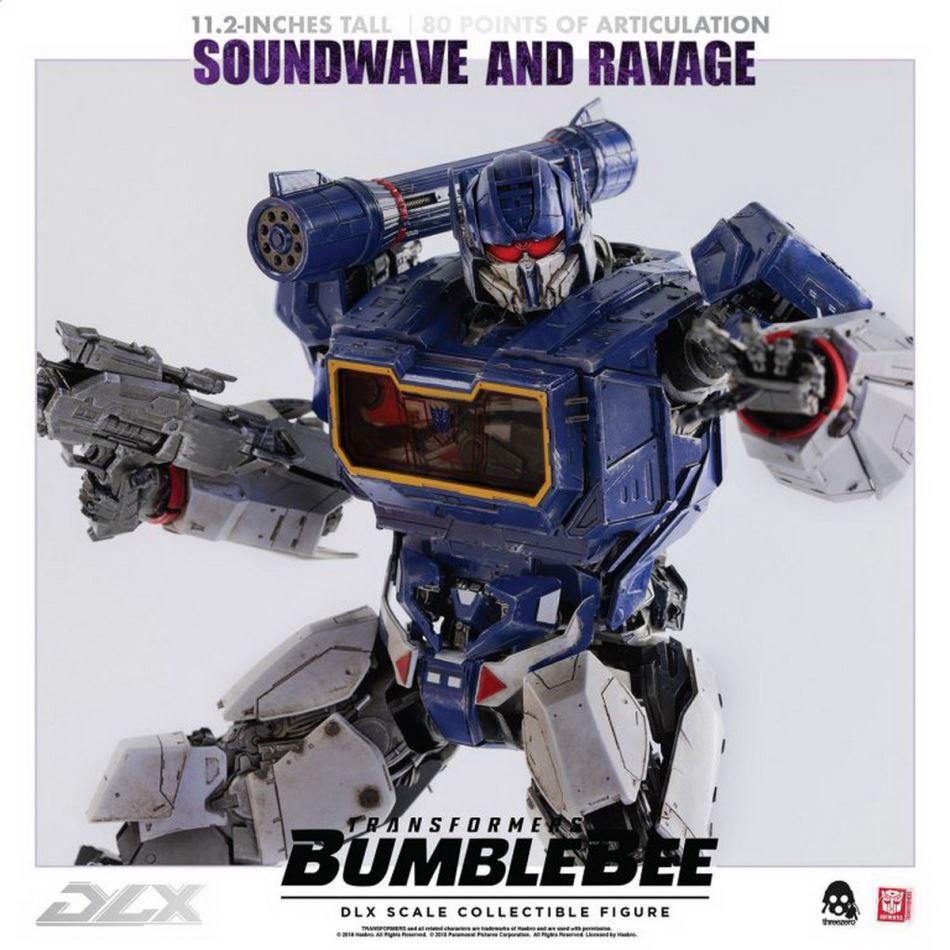 Threezero:Transformers - Bumblebee DLX series Soundwave & Ravage