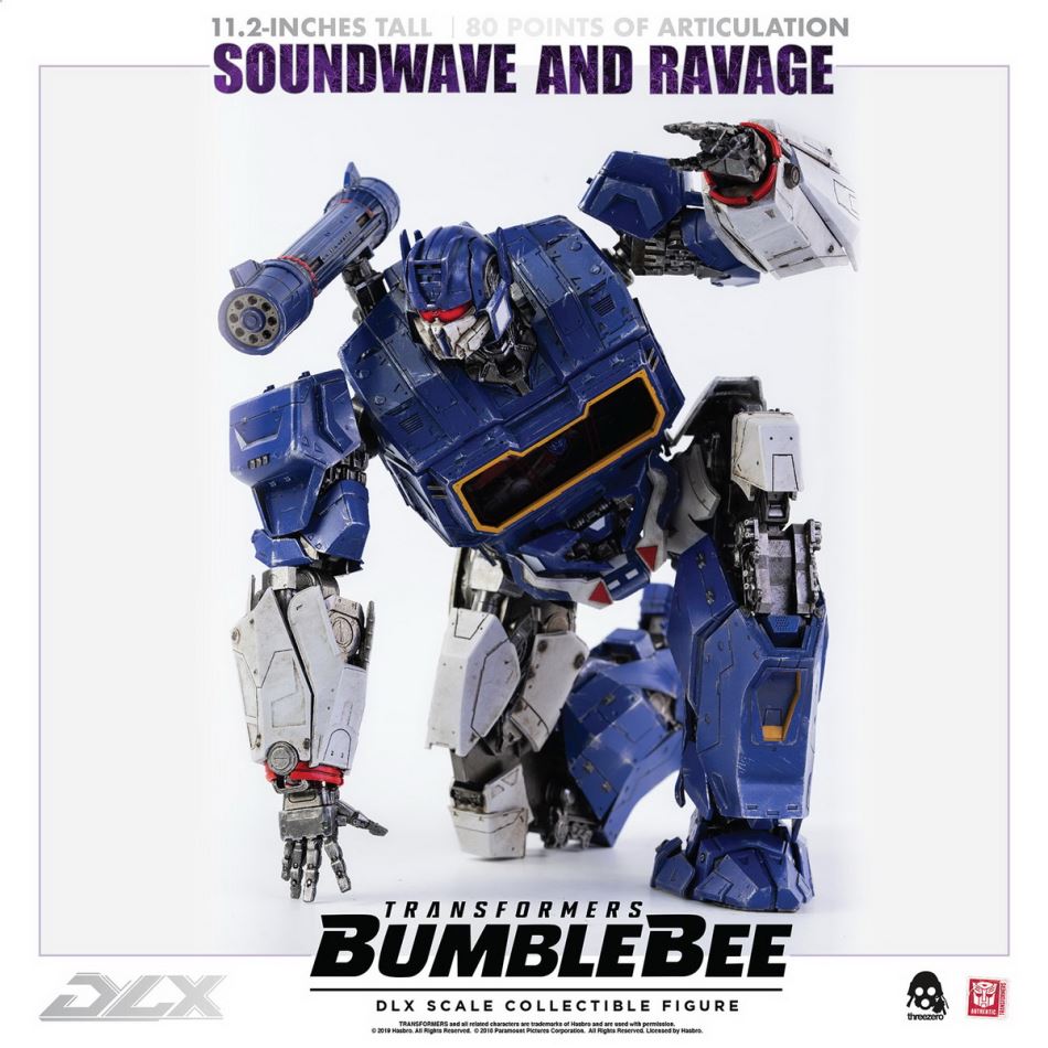 Threezero:Transformers - Bumblebee DLX series Soundwave & Ravage